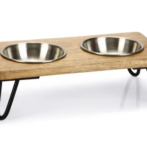 Designed by Lotte Holz Katzennapf Set Linga 31 x 16 x 10 cm Begrenztes Angebot